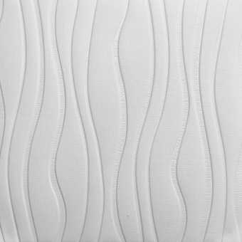 Самоклеюча декоративна настінно-стельова 3D панель хвилі 700х700х8мм (166)